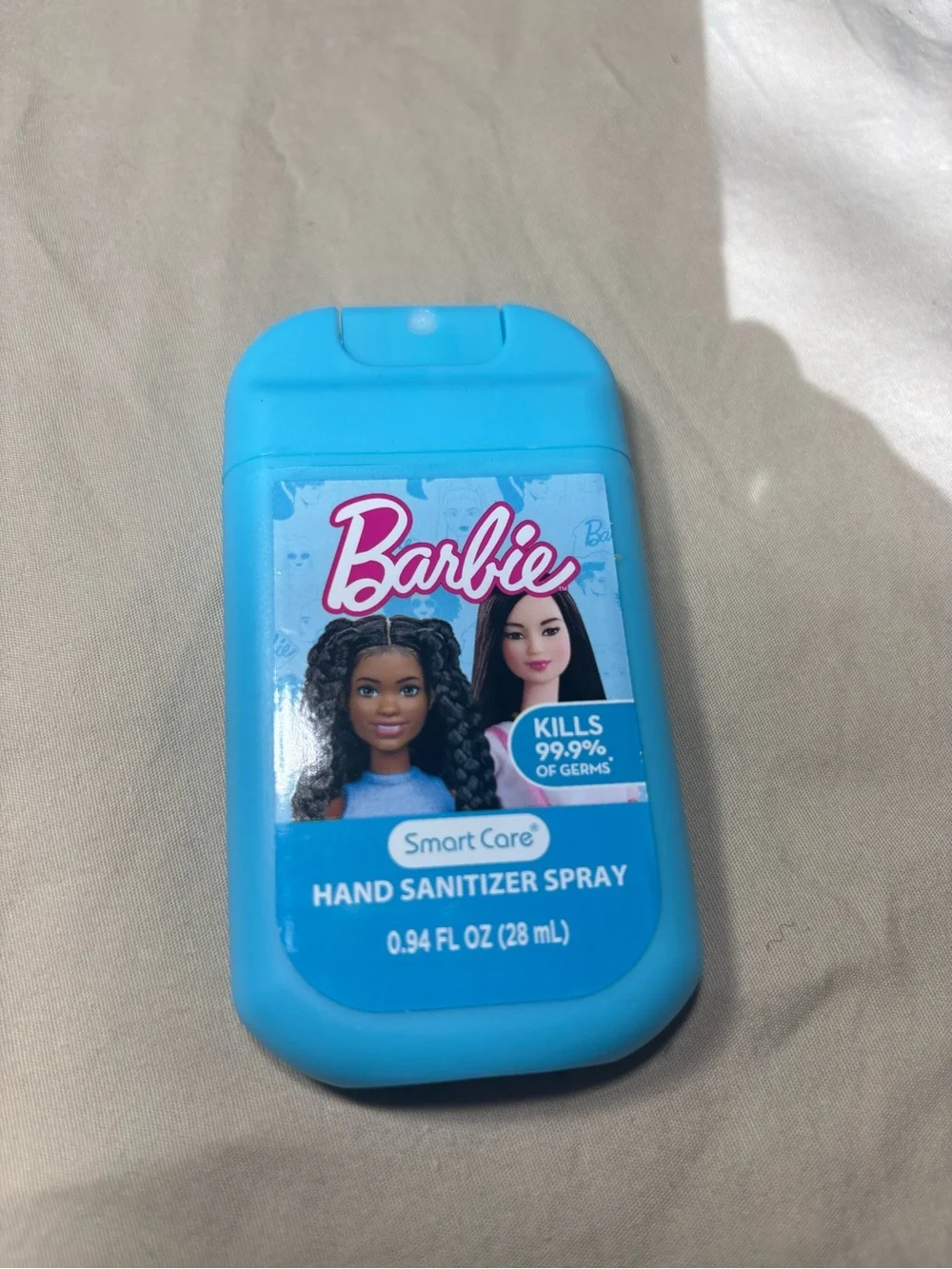 New Barbie Smart Care Hand Sanitizer Spray - Blue (3 Pack)
